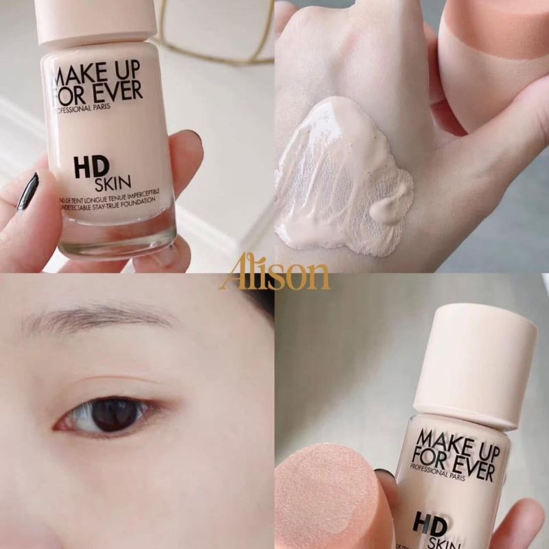 Kem Nền Make Up For Ever HD Skin Foundation